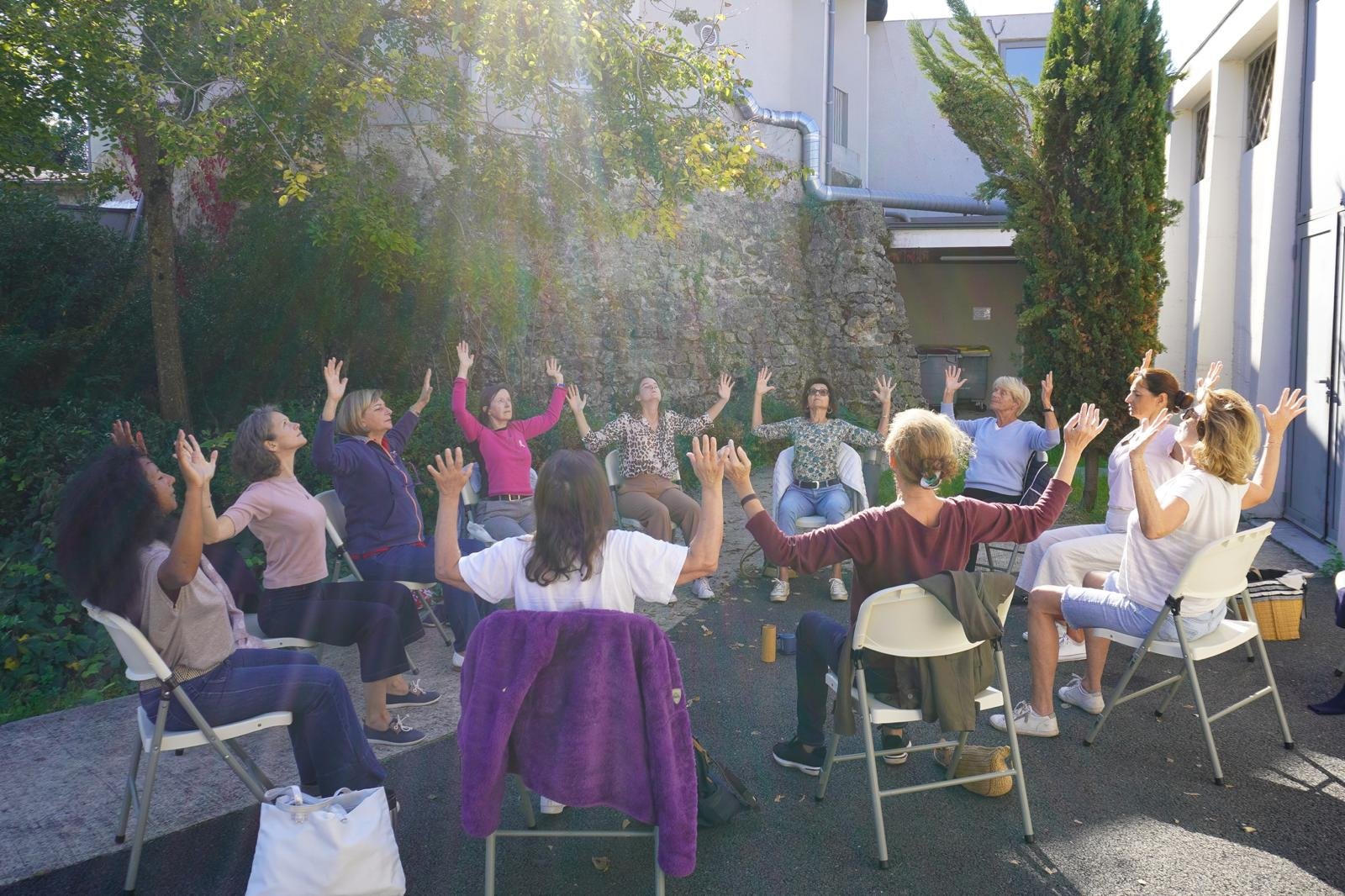 Atelier yoga et relaxation en plein air